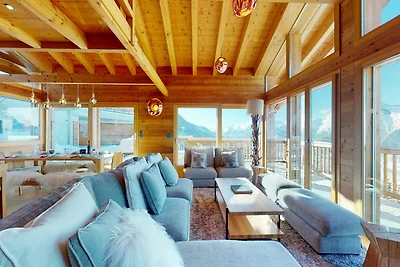 Chalet in Veysonnaz mit Whirlpool