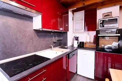 Duplex in Saint-Lary nahe Seilbahn