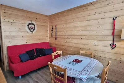 Appartement in La Plagne met uitzicht op de M...
