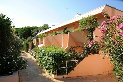 Enticing apartment in Punta Ala with private...