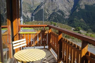 Appartement in Réallon bij Sneeuwfront