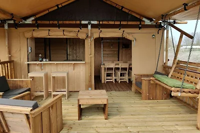 Zeltlodge in Waldnähe