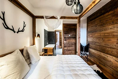 Apartment in Les Gets mit Sauna und Aussicht