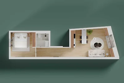 Apartamento elegante - 1HAB/4P -AC-...