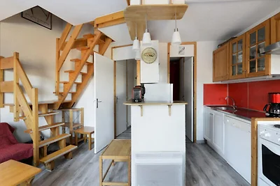 Appartement in Montchavin bij Skilift