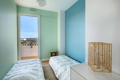 Appartement in La Baule met uitzicht op de...