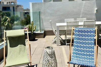 Apartment in Cabopino mit Meerblick