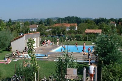 Freistehendes Chalet am Ufer des Lot