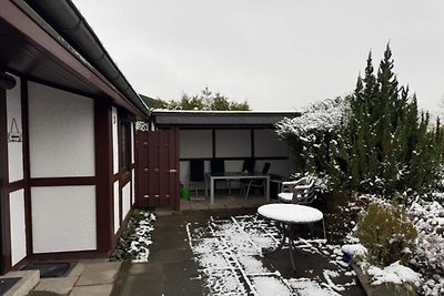 Vakantiehuis aan het Hennermeer met terras