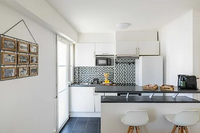 Urocze mieszkanie 1BR/4P - Antibes