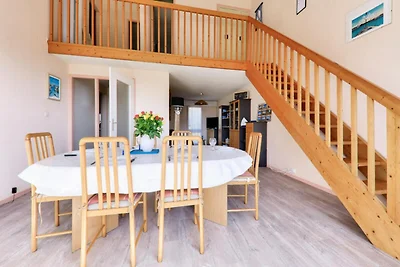 Apartment in Arzon mit Blick auf den Strand v...