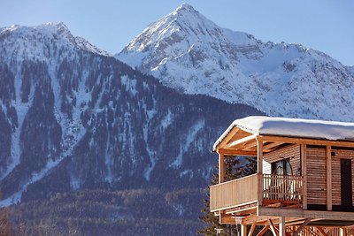 Luxus-Chalet mit Geschirrspüler in Umgebung