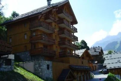 Apartment in Méribel mit Blick auf das Tal