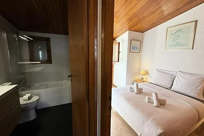 Apartment in Valberg mit Bergblick