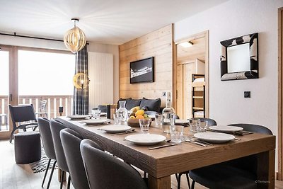 Schickes Ski-In/Ski-Out-Refugium mit Aussicht