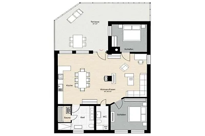 Ferienwohnung in Juist mit Schwimmbecken