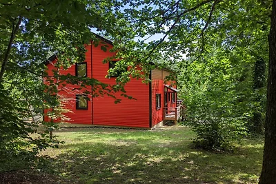 Luxuriöses Chalet mit Sauna im Wald