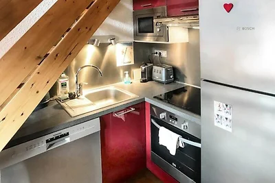 Studio-Kabine mit Zwischengeschoss für 4 Pers...