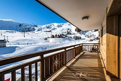 Wohnung in der Nähe der Marmotte-Piste mit di...