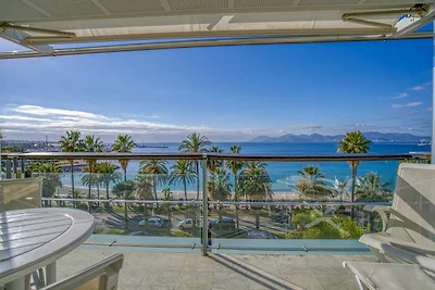 Wohnung 60qm an der Croisette - Balkon mit...