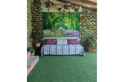 Ferienhaus in Volterrano mit Balkon