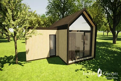 Charmante Tiny House met terras.