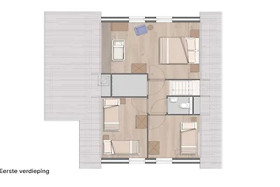 Villa in Hoogerheide mit privater Terrasse