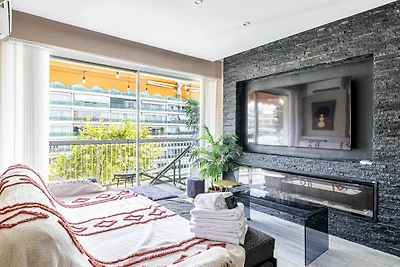 Modernes Apt. 1 Schlafzimmer/4 Personen mit g...