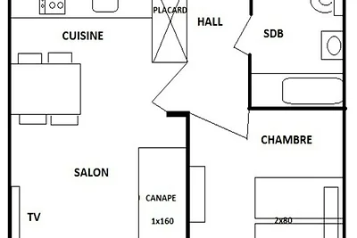 Ferienwohnung in Les Saisies mit Zugang zum...