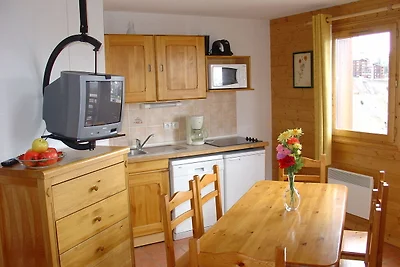 Chalet tranquillo a Plagne 1800 con terrazza