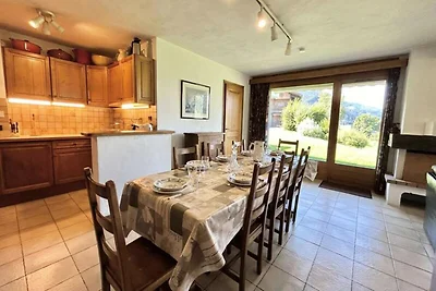 Apartment in Megève mit Garten und Terrasse