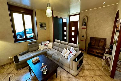 Familienaufenthalt mit Gartenblick für 9...