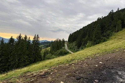 Panoramahut in het skigebied