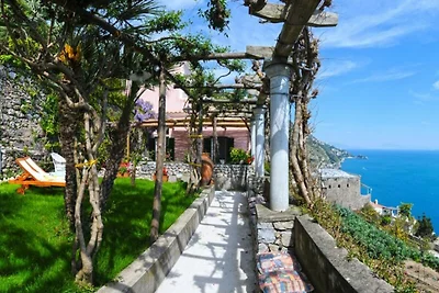 Villa in Praiano mit Meerblick und Whirlpool