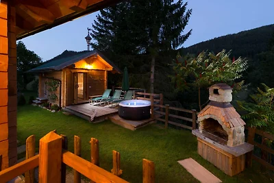 Chalet in St. Martin mit Sauna & Bergblick