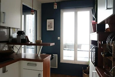 Appartement in Parijs vlakbij metrostation Ge...