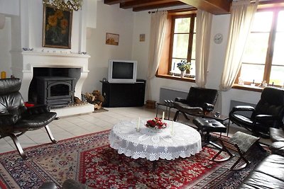 Gemütliches Ferienhaus in Vieure mit großem...