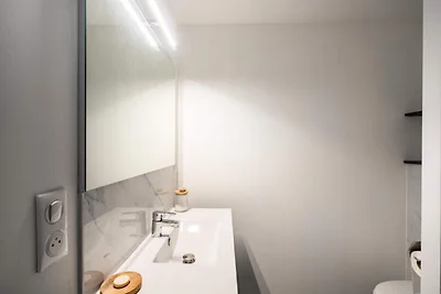 Ferienwohnung in Île-Tudy mit Meerblick