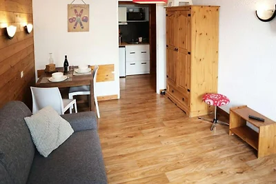 Apartment in Les Orres mit Blick auf die...