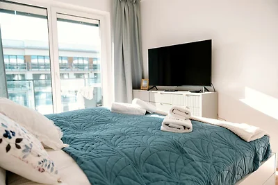 Komfortable Wohnung, Schwimmbad, Sauna, Dziwn...