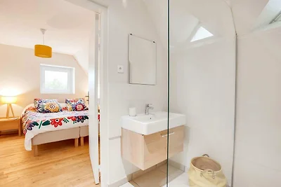 Appartement mit Meerblick, 30 m vom Strand