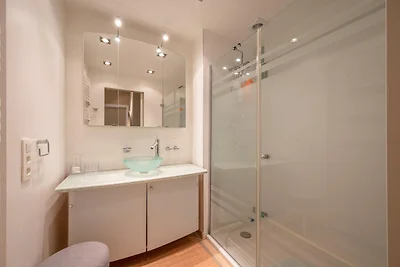 Appartement met zijdelings zeezicht en...