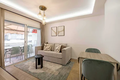 Elegantes Apt. mit Balkon, 1 Schlafzimmer/4 P...