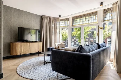 Schöne Wohnung, Blick auf den Delfter Kanal.
