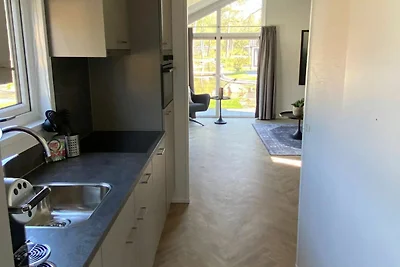 Schönes Chalet in einem Ferienpark, angrenzen...