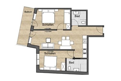 Ferienwohnung in Ladis mit Schwimmbecken