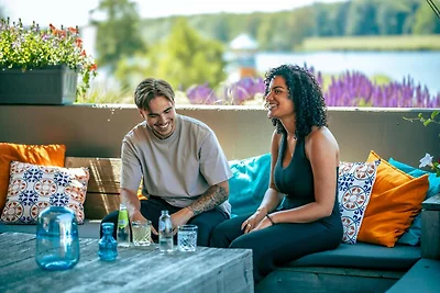 Chalet am Wasser für 6 in Kampen