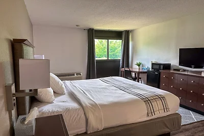 1 kingsize bed | Badkuip met mobiele toegang ...