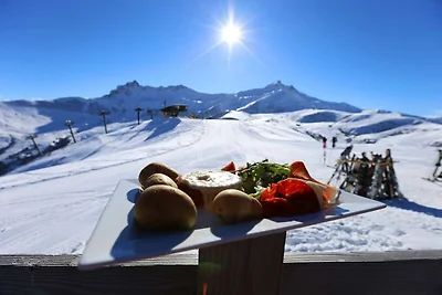 Studio in Doucy mit Bergblick