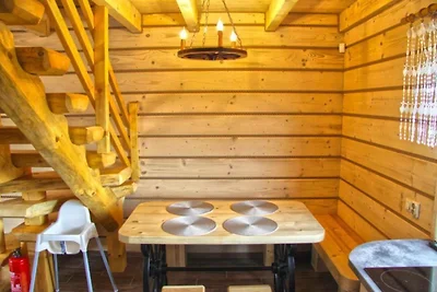 Ferienhäuser mit Kamin, direkt am See